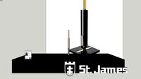 Luminária de Mesa Float - Código: 3559 / Arthur Guimarães para Saint James
