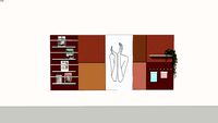 Acoustic wall - Pillow Grid II 160x360