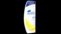 Head & Shoulders high-poly bottle model