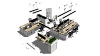 Working Desk and table top Prop by Pooh