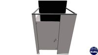 ADA Stainless Steel Toilet Partition