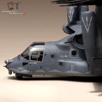 3D Models V22 Osprey USAF 3D Model