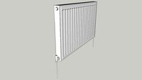 Radiator Double 1000 x 600 With Top Grill