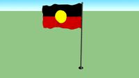 Australian aboriginal flag