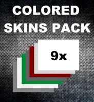 COLORED SKIN PACK x9 3D Model