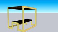 Silhouette End Table