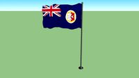 Flag of Malta (1875-1898)