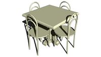Tableset 4 Chair
