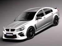 Vauxhall VXR8 2014 3D Model