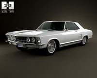 Buick Riviera 1963 3D Model