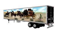 Smokey and the Bandit Decal on a newer trailer, 2008 Great Dane 53'.