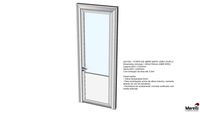Porta de Abrir Mista Vidro Duplo (AD1000) - Marelli