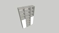 Armadio Libreria Almond