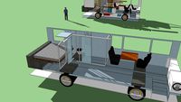 DzyuBus HomeOnWheels Ikarus interior model