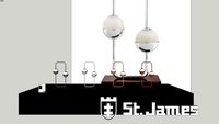 Luminária Babylon - Código: 3424 / Nino Bauti para Saint James