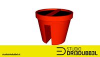 Flower pot balcony
