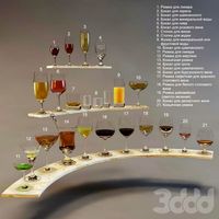 Glasses. Бокалы.
