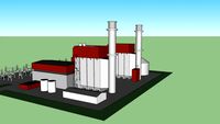 CCGT Gas Plant 2 Units - 1400 MW