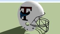 Burnley Tornados football helmet