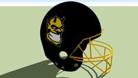 Norwich Devils football helmet