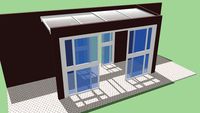 Telhado de Policarbonato com perfis de Aluminio Ajustável e Regulável - Polysolution