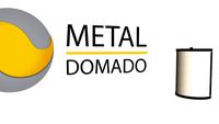 Metal Domado Arandela Telha Redonda P