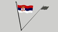 Flag of Serbia - Застава Србије - Zastava Srbije