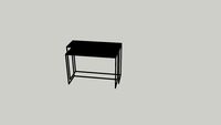 Black steal sidetables