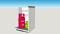 Laci Tabung Gas Kitchenset Bg Bawah