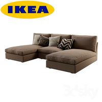 Ikea Kivik (2 chaise lounges and armchair)