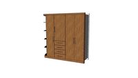 Closet + Zapatera extraible