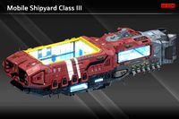 Scifi Mobile Shipyard Class III