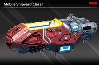 Scifi Mobile Shipyard Class II