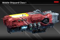Scifi Mobile Shipyard Class I