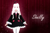 Shelly New: Anime-Style Character For Games And VRChat