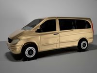 Mersedes Vito 3D Model