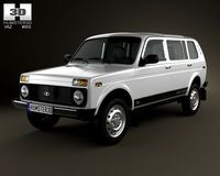 Lada Niva 4x4 2131 2012 3D Model