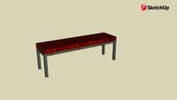 GBB 15x54 - Grand Boulevard Bench