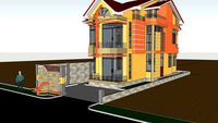 Villa moderne a kinshasa pour une famille....habitation a deux niveau avec comble habitable