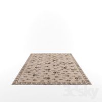 Skull rug by Alexander Mcqueen