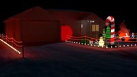 Christmas house bundle 3D Model