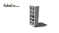 Alyssa Glass Door Cabinet
