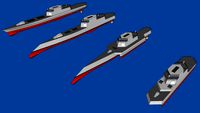 USN Surface Combatant for the 21ˢᵗ Century (SC-21) ships WIP