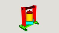 lis na jablka 25mm / apple cider press 25mm