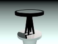 Dht table jellyfish 11 3D Model