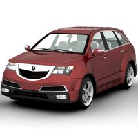 Acura MDX SUV 2011 3D Model