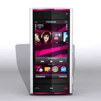 Nokia x6 3D Model