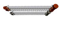 VEB Leuchtenbau Wittenberg TGL 28164 0620-38 EOW 2X58W EX Geprüft Industrial Fluorescent Lamp IP67