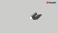 MINISLOT ROUND WALL UP-DOWN- outdoor lighting