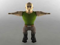 Char 3D Model